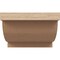 Ekena Millwork 6in. W x 4in. H x 32in. L Alpine Woodgrain TimberThane Rafter Tail, Primed Tan RFTUR06X04X32ALPRCPR - alternate 5